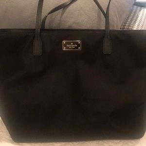 Large Kate spade black tote